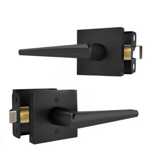 Mega Handles 850020756070 Schein Passage in Matte Black