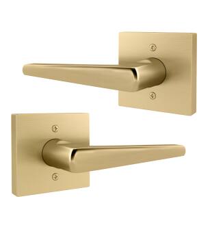 Mega Handles 850020756162 Schein Dummy 2 Pack in Satin Brass