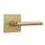 Mega Handles SLE4USB Prime Dummy Sb Short in Satin Brass/Gold