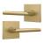 Mega Handles SLE4USB-2 Prime Dummy Sb Short-2 in Satin Brass/Gold