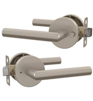 Mega Handles 850020756421 Ronn Privacy Sn in Satin Nickel