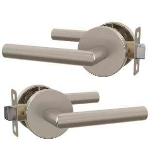 Mega Handles 850020756438 Ronn Passage Sn in Satin Nickel