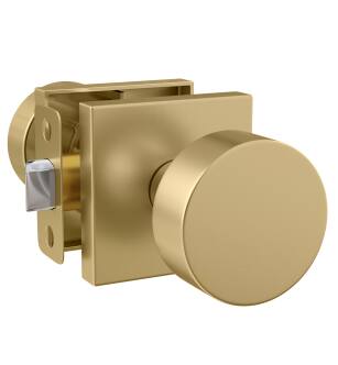 Mega Handles 850020756605 Suana Passage in Satin Brass
