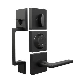 Mega Handles 795847815862 Tobelle Straight in Matte Black