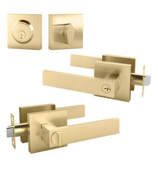 Mega Handles 850020756407 Robell Combo in Satin Brass