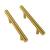 Mega Handles RC5SB-15 Canara 5" Sb-15 in Satin Brass/Gold