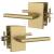 Mega Handles GG5ASB Glamor Passage Sb in Satin Brass/Gold