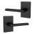Mega Handles 795847816074 Glamor Dummy 2 Pack in Matte Black