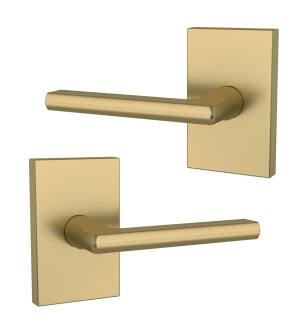 Mega Handles 795847816067 Glamor Dummy 2 Pack in Satin Brass
