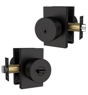 Mega Handles 781111264153 Laura Entry in Matte Black