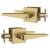 Mega Handles SE9NSB-M1 Schein Entry Sb Master 1 Us4 in Satin Brass/Gold