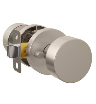 Mega Handles 725414330979 Buena Privacy in Satin Nickel