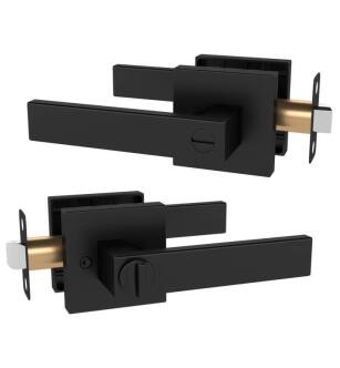 Mega Handles 725414330696 Robell Privacy in Matte Black