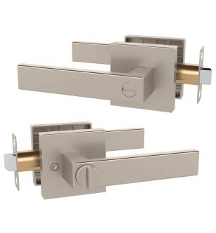 Mega Handles 725414330702 Robell Privacy in Satin Nickel