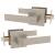 Mega Handles RSE4RSN Robell Privacy Sn Us15 in Satin Nickel