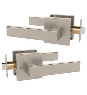 Mega Handles 725414330733 Robell Passage in Satin Nickel