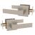 Mega Handles RSE4ASN Robell Passage Sn Us15 in Satin Nickel