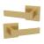 Mega Handles RSE4USB-2 Robell Dummy Sb Us4 in Satin Brass