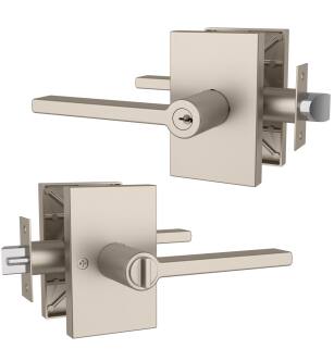 Mega Handles 725414330900-2 Glamor Single Entry Master 1 in Satin Nickel