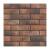 Olans 1001001033 Clinker Brick Panel Insulated Brick Facade Panels 39 3/4" x 22 3/4" in Loft Chili