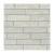Olans 1001002012 Clinker Brick Panel Insulated Brick Facade Panels 30 3/8" x 20" in Rapid White
