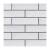 Olans 1001001029 Clinker Brick Panel Insulated Brick Facade Panels 40" x 23" in Foggia White