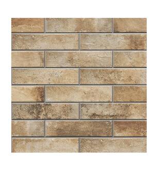 Olans 1001002002 Clinker Brick Panel Insulated Brick Facade Panels 36 5/8" x 20 1/4" in Honey Stone