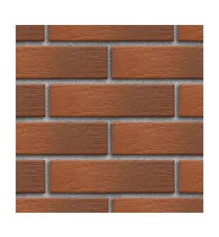 Olans 1002001014 Clinker Brick Panel Insulated Brick Facade Panels 40" x 23" in Cloud Red Textured