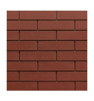 Olans 1001001001 Clinker Brick Panel Insulated Brick Facade Panels 40" x 23" in Burgund