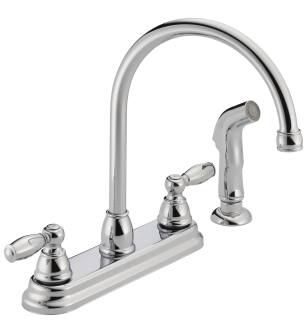 Peerless Claymore™ P299575LF Two Handle Kitchen Faucet in Chrome