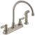 Peerless Claymore™ P299575LF-SS Two Handle Kitchen Faucet in Stainless