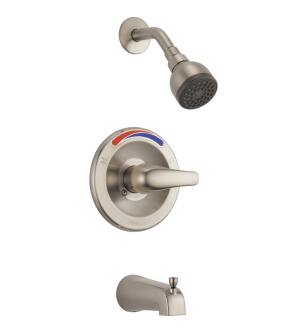 Peerless Core PTT188752-BN Tub and Shower Trim Kit in Brushed Nickel
