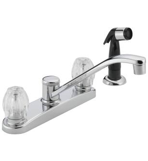 Peerless Core P225LF Two Handle Kitchen Faucet in Chrome