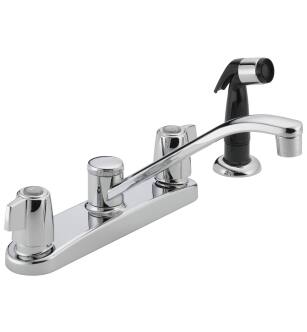 Peerless Core P226LF Two Handle Kitchen Faucet in Chrome