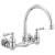 Peerless Elmhurst® P2765LF Two-handle wall-mount kitchen faucet in Chrome