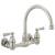 Peerless Elmhurst® P2765LF-SS Two-handle wall-mount kitchen faucet in Stainless