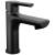 Peerless Flute™ P1513LF-BL Single Top Handle Lavatory Faucet Three Hole Deck Mount in Matte Black