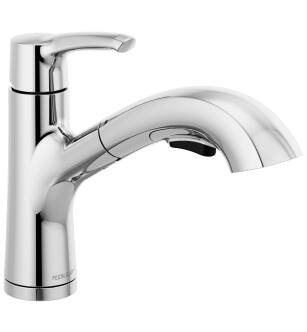 Peerless Parkwood® P6935LF Single Handle Pullout Kitchen Faucet in Chrome