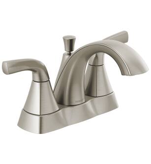Peerless Parkwood® P2535LF-BN Two Handle Centerset Lavatory Faucet in Brushed Nickel