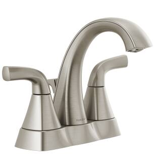 Peerless Parkwood® P2635LF-BN Two Handle Centerset Lavatory Faucet in Brushed Nickel