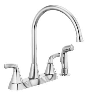 Peerless Parkwood® P2835LF Two Handle Kitchen Faucet in Chrome