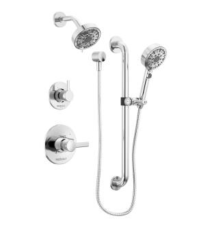 Peerless Precept® PTT24247 ADA shower and hand shower in Chrome