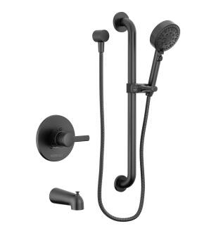 Peerless Precept® PTT24147-BL ADA tub and hand shower in Matte Black