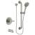 Peerless Precept® PTT24147-BN ADA tub and hand shower in Brushed Nickel