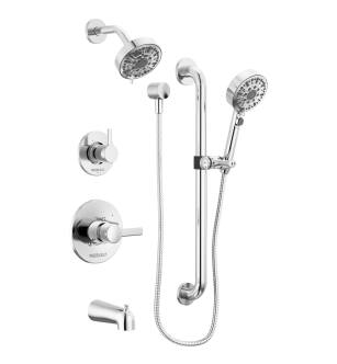 Peerless Precept® PTT24447 ADA tub shower and hand shower in Chrome