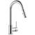 Peerless Precept® P188152LF Single Handle Pull-Down Kitchen Faucet Three Hole Deck Mount in Chrome