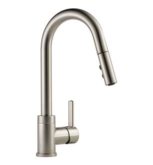 Peerless Precept® P188152LF-SS Single Handle Pull-Down Kitchen Faucet Three Hole Deck Mount in Stainless