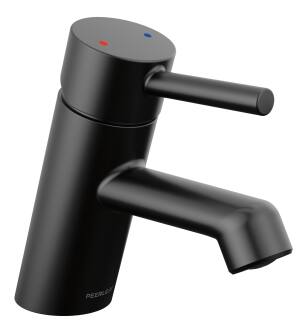 Peerless Precept® P1547LF-BL Single-Handle Bath Faucet Three Hole Deck Mount in Matte Black