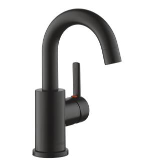 Peerless Precept® P191102LF-BL Single-Handle Lavatory Faucet Three Hole Deck Mount in Matte Black
