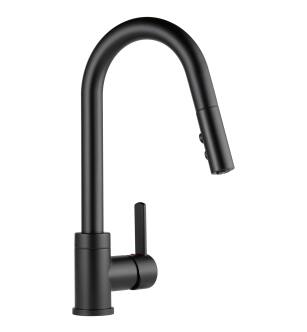 Peerless Precept® P188152LF-BL Single-Handle Pull-Down Kitchen Faucet Three Hole Deck Mount in Matte Black